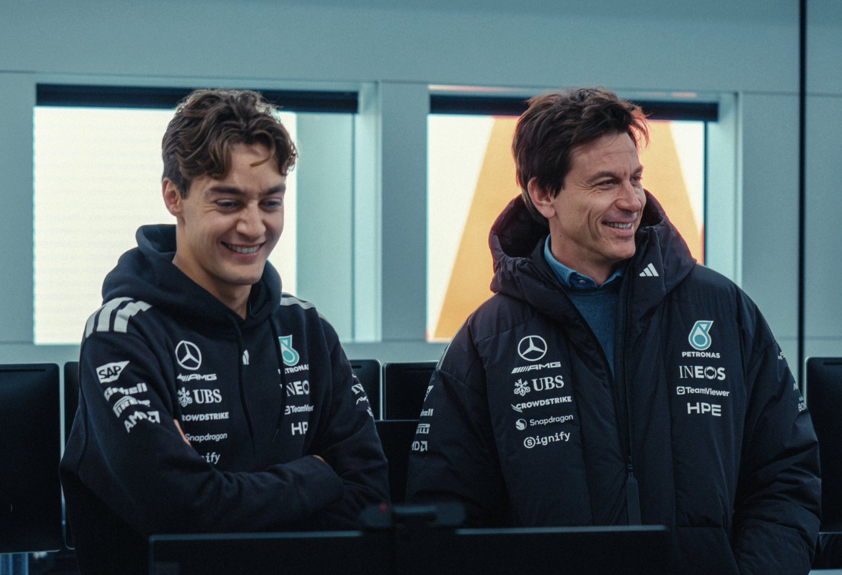 Wolff - Russell - Mercedes