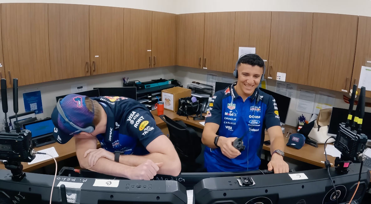 Verstappen & Hadjar - Miami - Red Bull