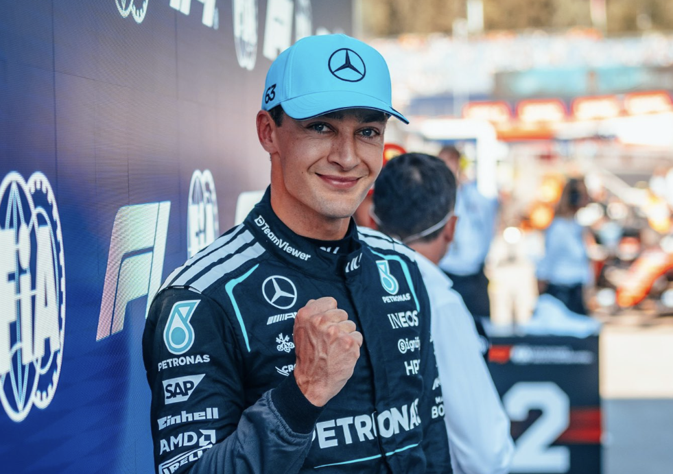 Russell en pole en Autriche après l’accident de Verstappen