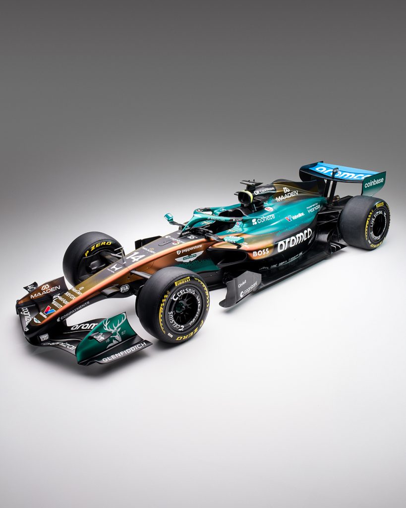 Livrée Aston Martin X Maaden -GP de Monaco - Aston Martin Aramco F1 Team
