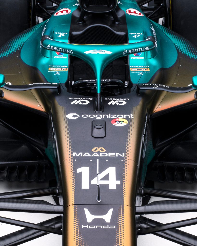 Livrée Aston Martin X Maaden -GP de Monaco - Aston Martin Aramco F1 Team