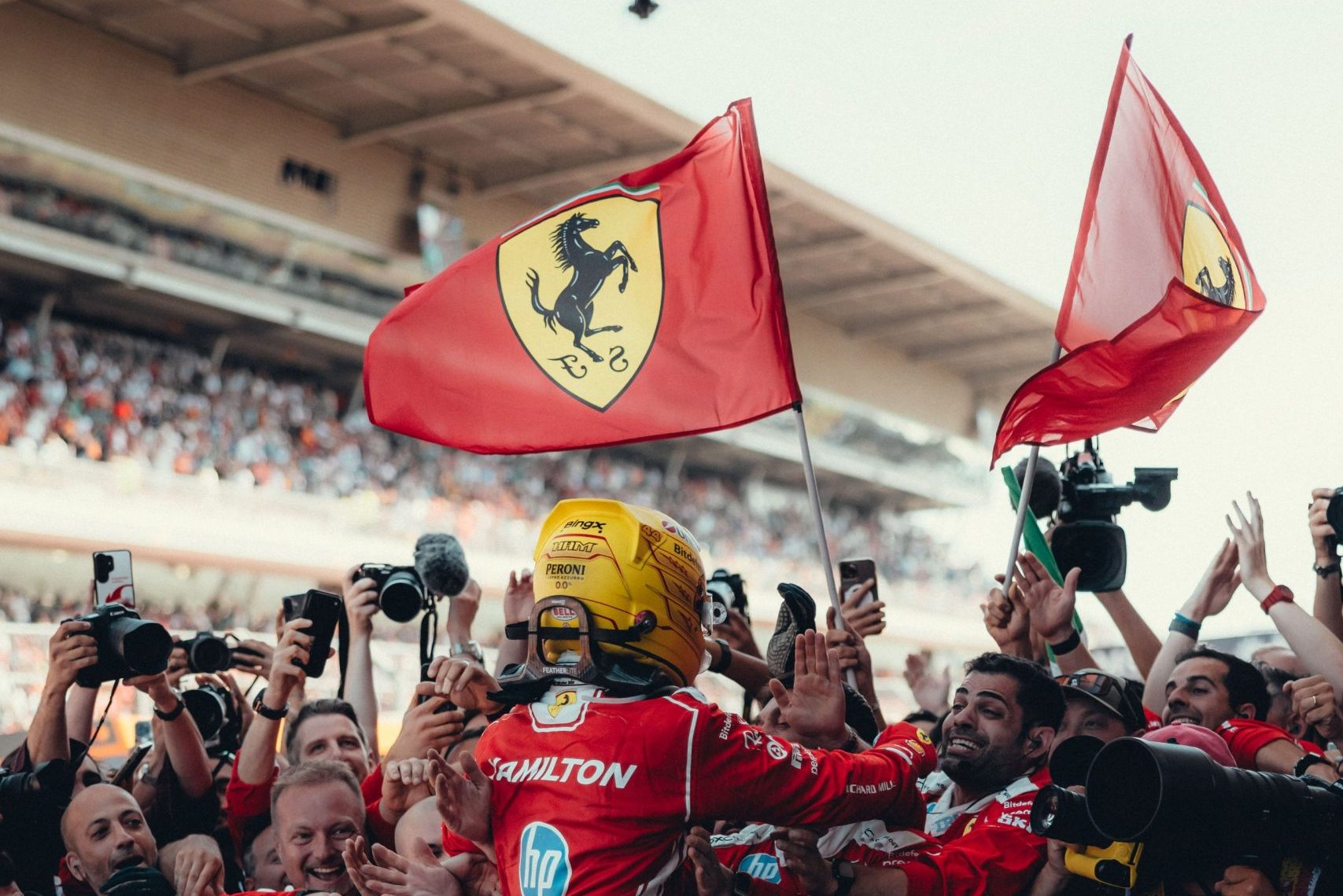 Lewis Hamilton - Catalogne - Ferrari