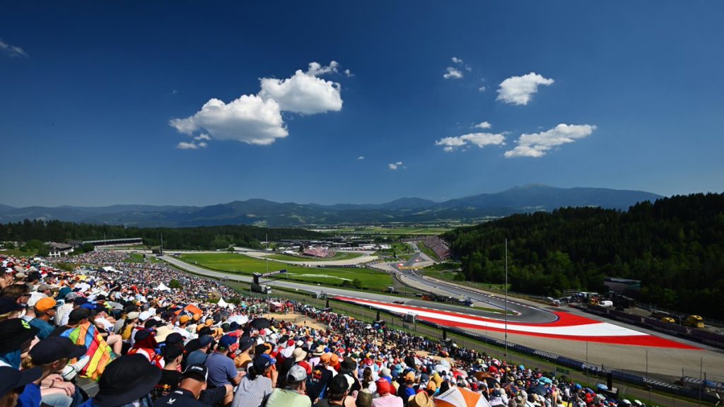 La grille de départ du Grand Prix d’Autriche de F1 2026