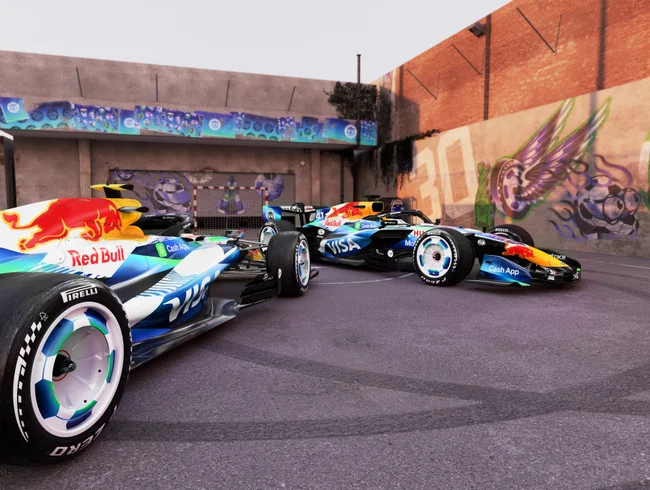 La livrée Racing Bulls pour le GP de Catalogne - Red Bull