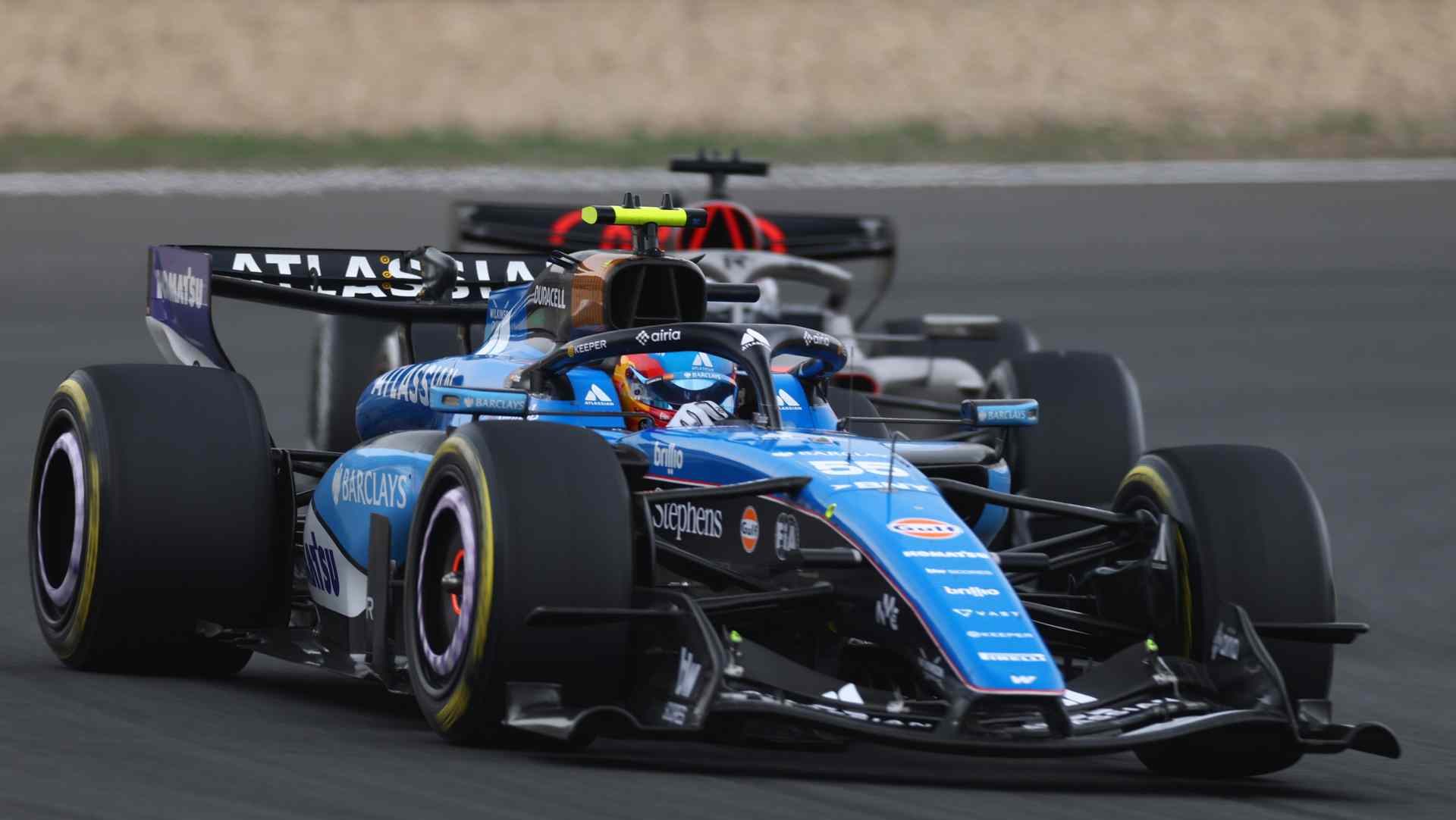 La Williams de Carlos Sainz