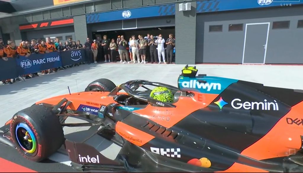 Course – Lando Norris signe la première victoire McLaren de la saison