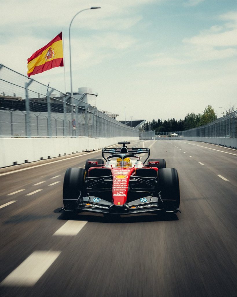 Vidéo – Ferrari inaugure le futur circuit de F1 de Madrid