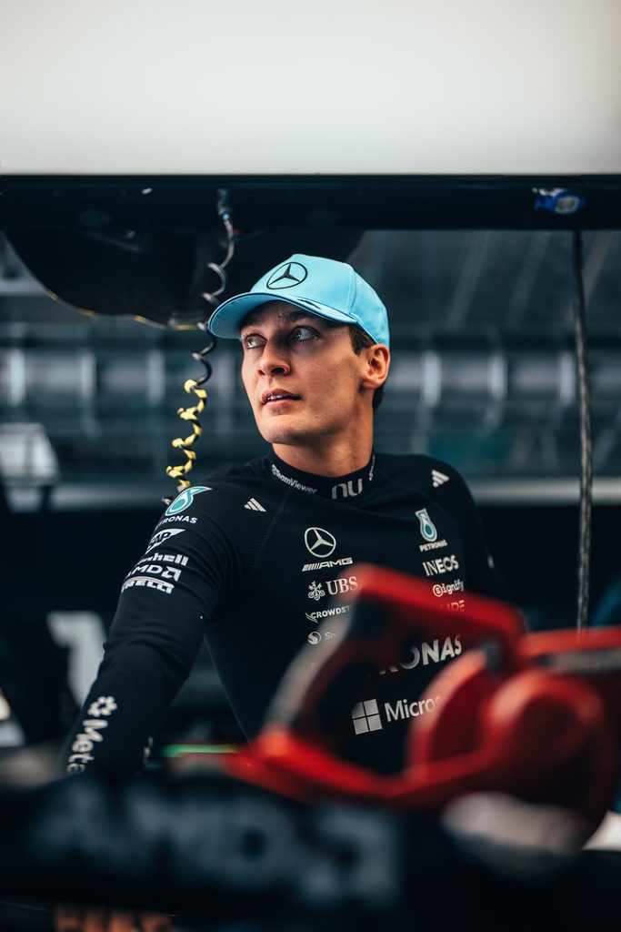 George Russell reconnait être "déçu" de sa première moitié de saison
