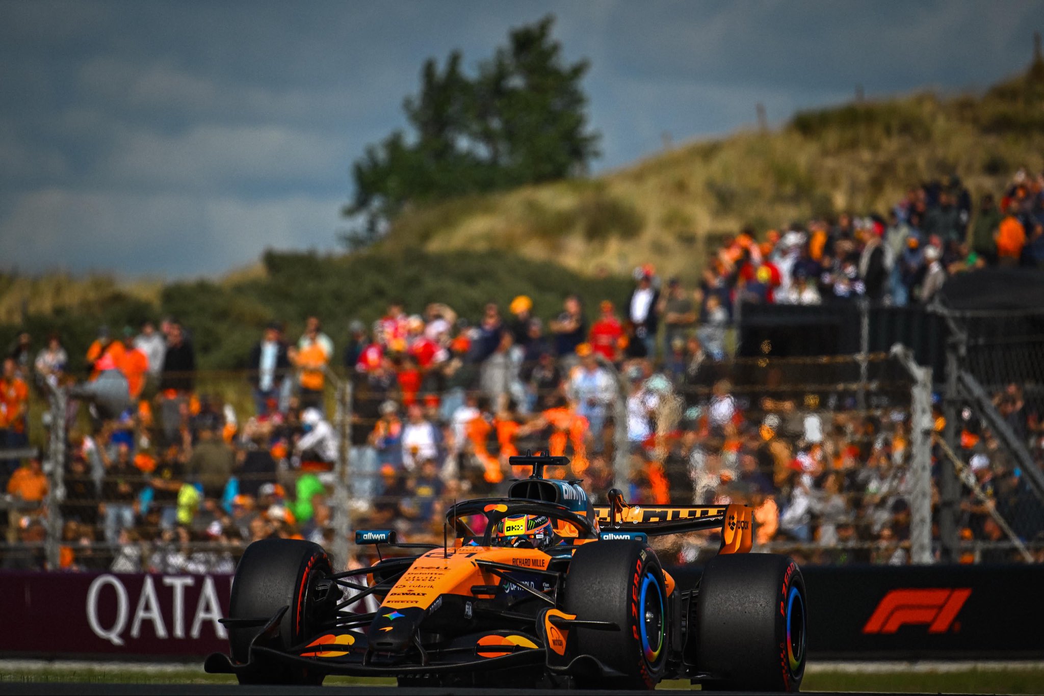 Lando Norris décroche la pole à Zandvoort devant George Russell