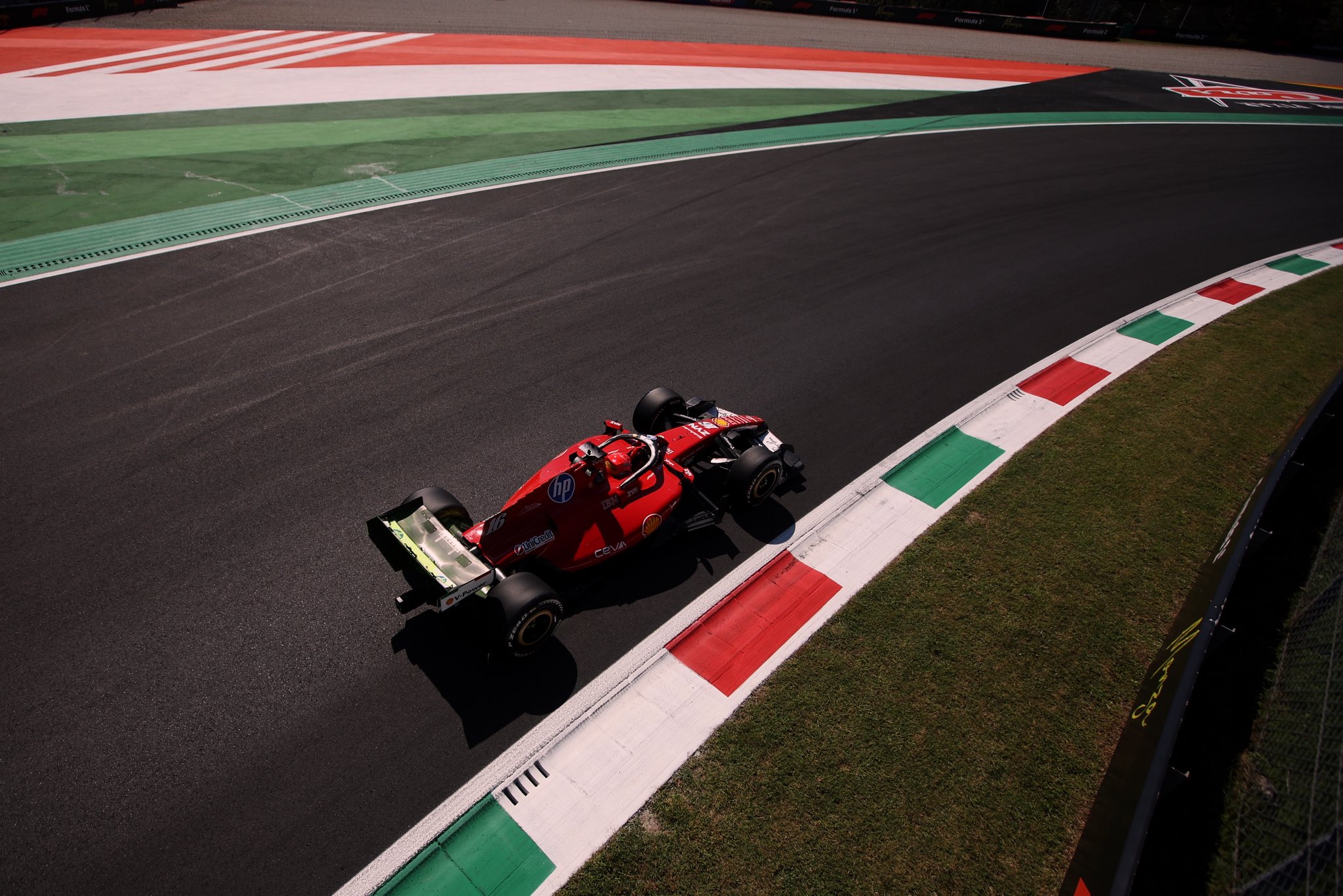 Leclerc devance Hamilton lors des EL1 du Grand Prix d’Italie