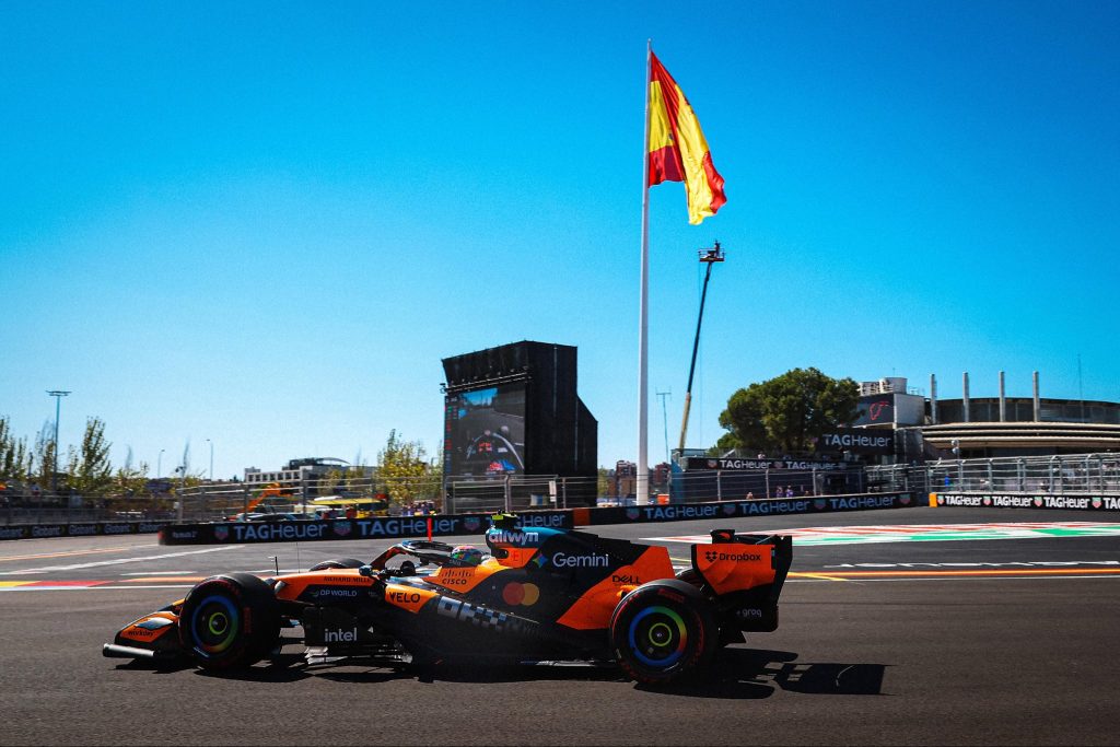 Norris arrache la pole à Antonelli pour 0,011 seconde à Madrid