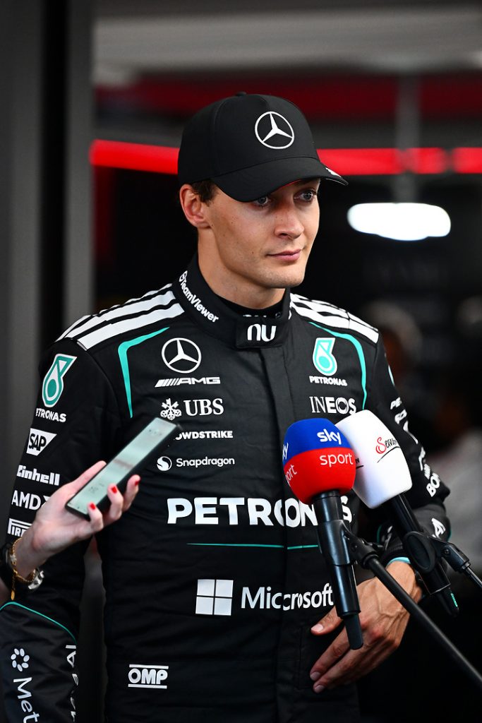Russell qualifie le Madring de circuit "le plus risqué" de Formule 1